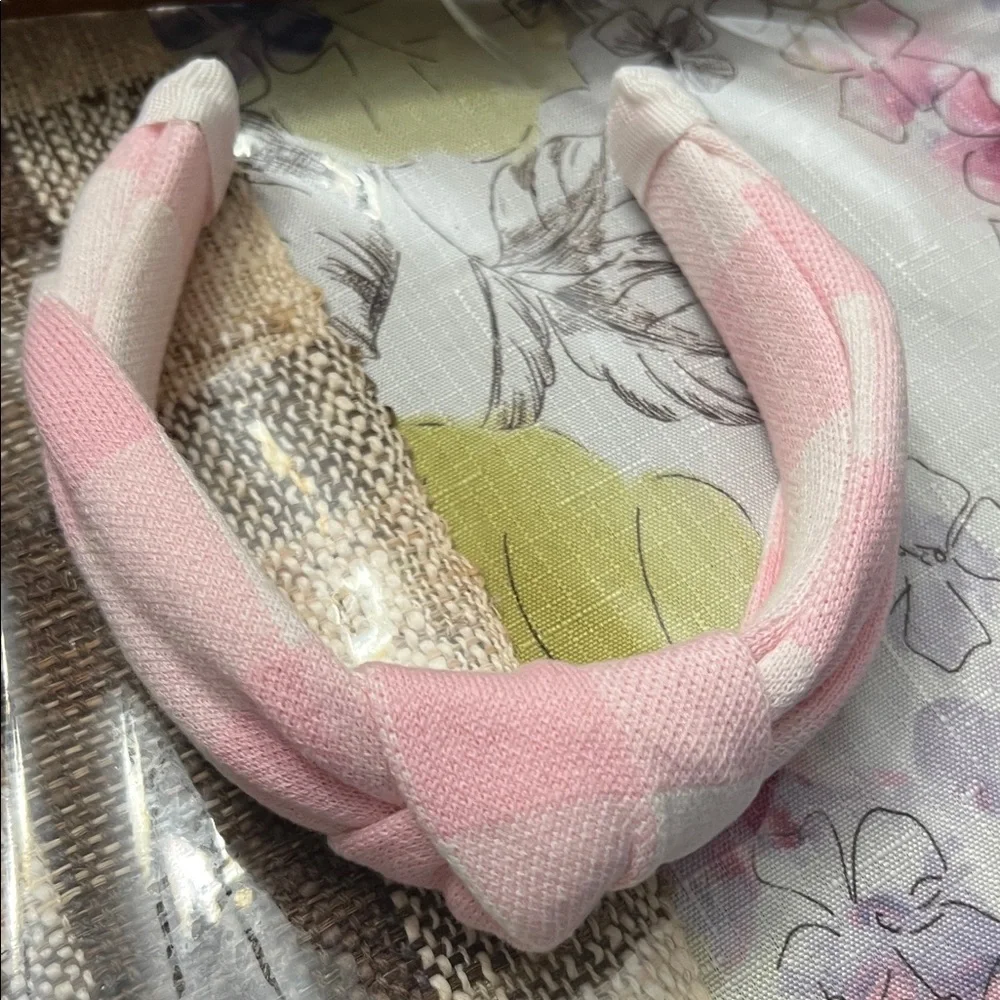 Floral and Pink Hair Accessories Set
